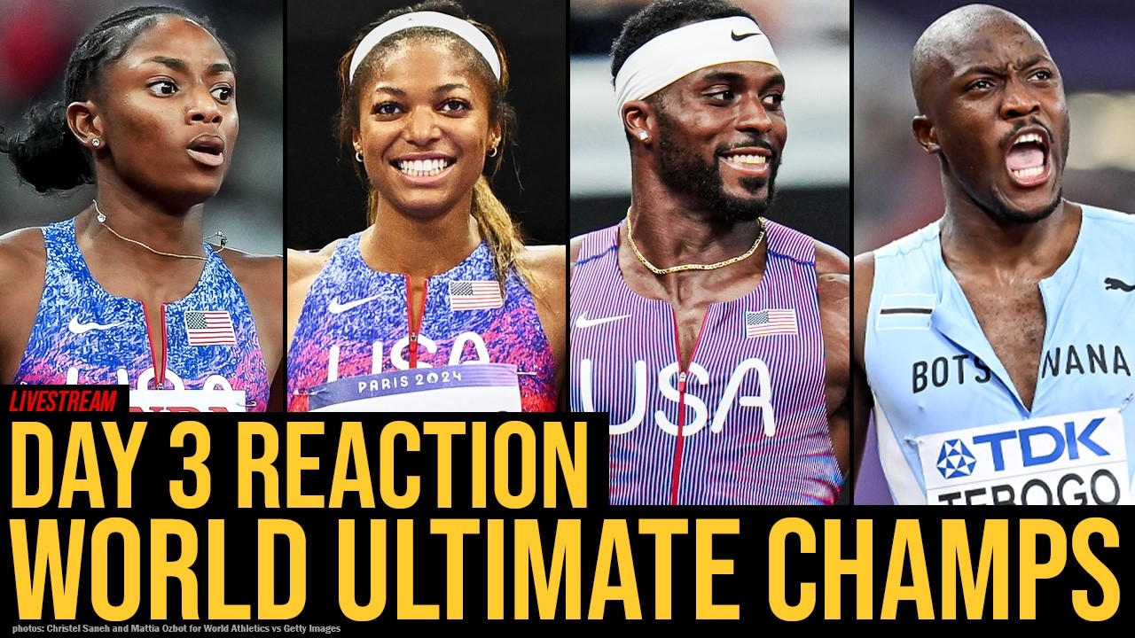 Melissa 200m SHOCK with 21.47! Kenny B 100/200 Double | World Ultimate Champs Day 3 Reaction
