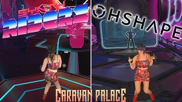 Synth Riders & OhShape - Lone Digger Caravan Palace Mashup!