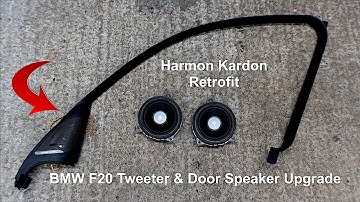 BMW F-serie Harman Kardon Retrofit Tweeters & Deurluidsprekers (F20 F21 F22 F30)