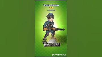 Sega heroes welkin Gunther desbloqueado (Valkyria Chronicles)