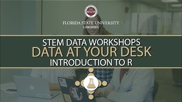 Data @ Your Desk (Fall 2022): Introduction to R