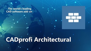 CADprofi Architectural introductory movie (English)