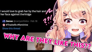 Squ is SHOCKED at How Violent Feminists on the Internet Are @SquChan