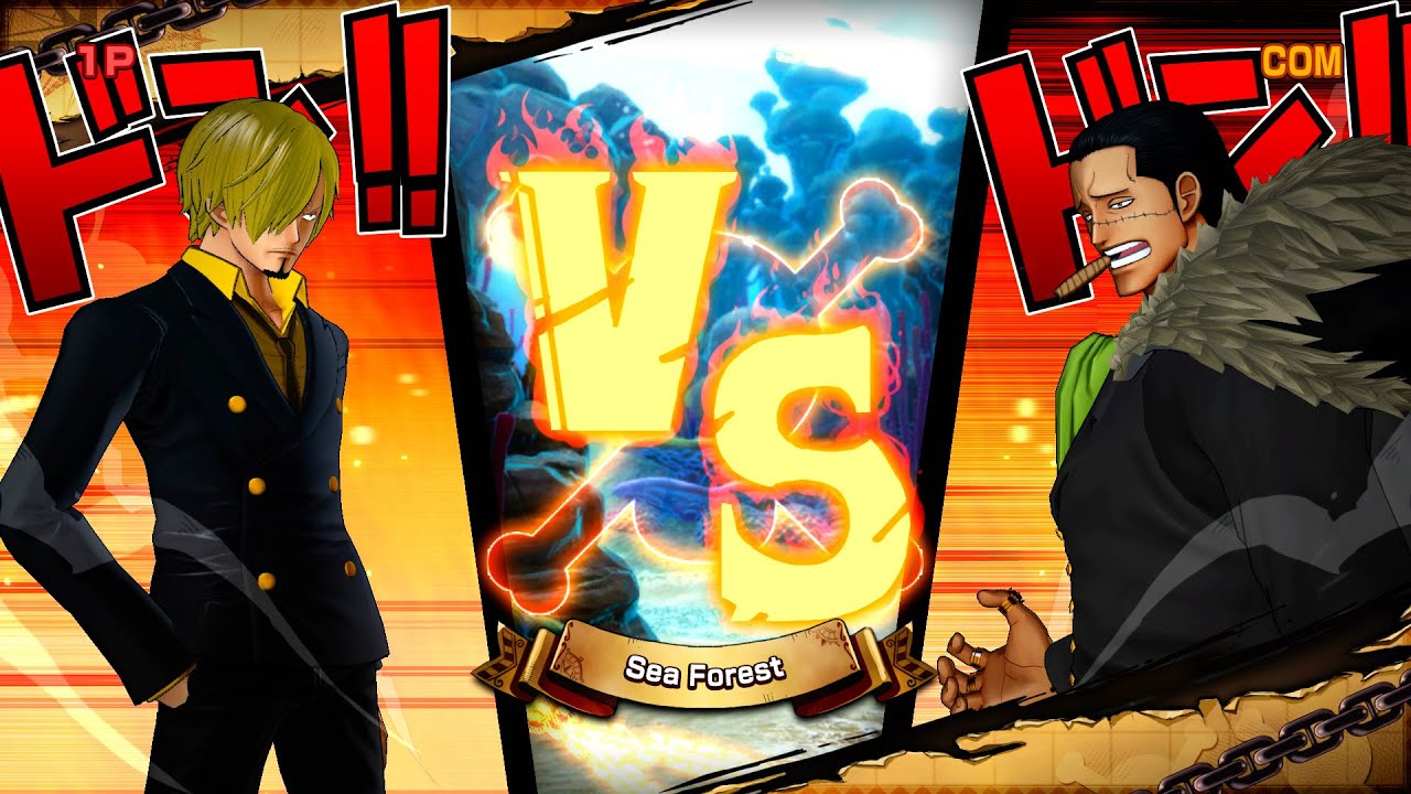 Sanji vs Crocodile - One Piece: Burning Blood - YouTube