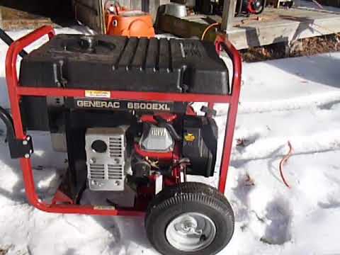 Generac 6500EXL - YouTube