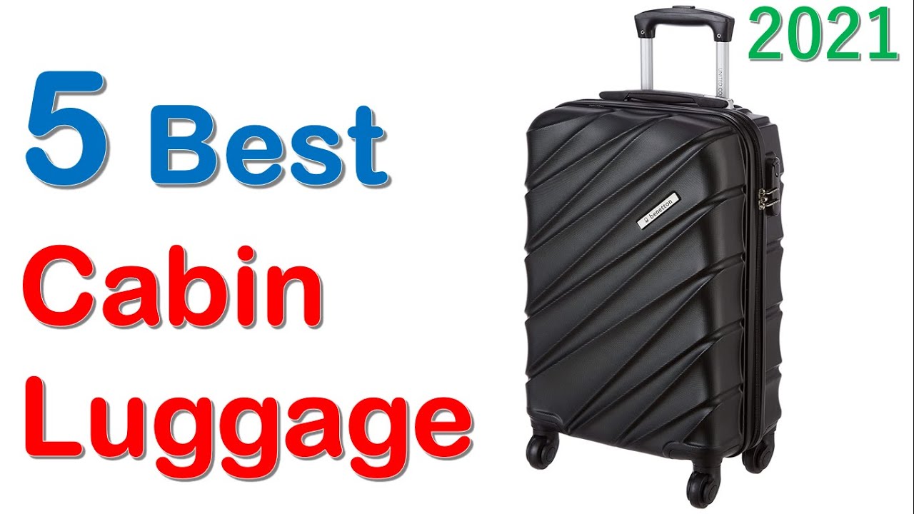 Top 5 Best Hard Cabin Trolley Luggage Bag to buy online in India in