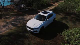 MASERATI LEVANTE on the picturesque island of Balesin