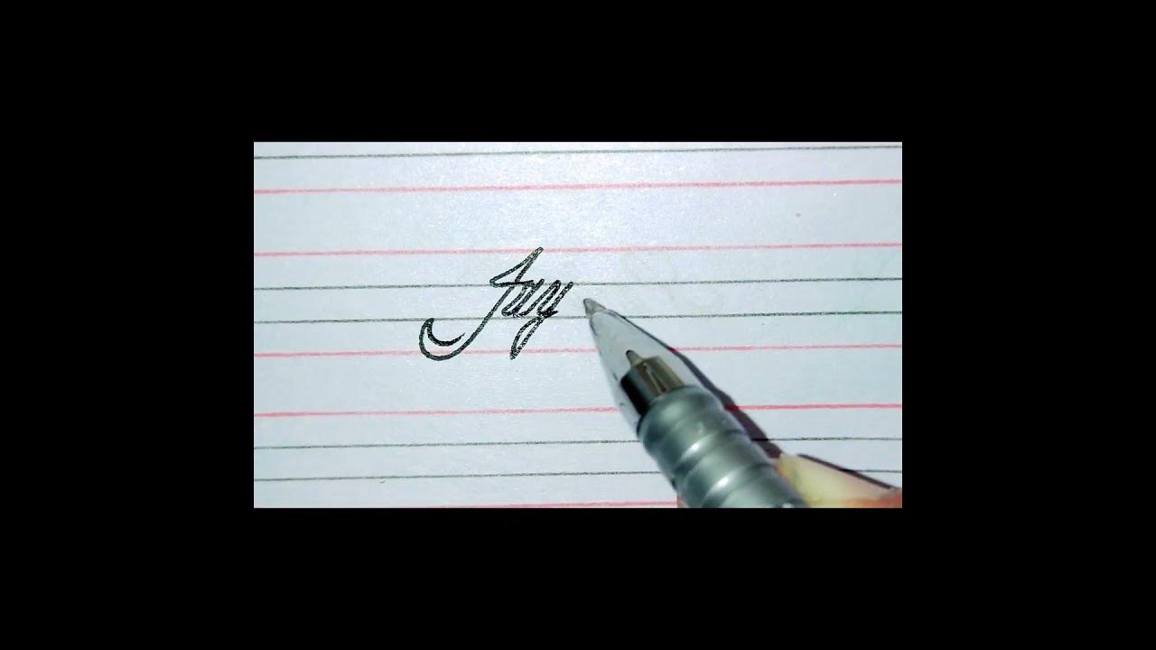 Name of Jaylani write ️ in beautiful cursive style.||. Comment your ...