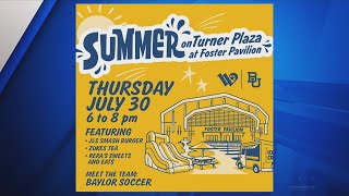 Baylor to host final Summer on Turner Plaza event of 2026