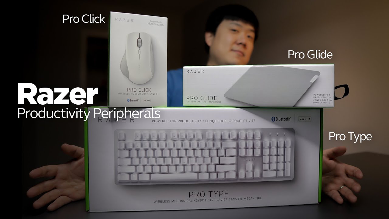 Razer Pro Type and Pro Click Mouse and Keyboard - Unboxing and First Look 