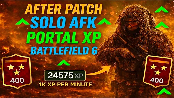 NEW AFK XP LOBBY In Battlefield 6! (Easy Levels & Battle Pass Points)