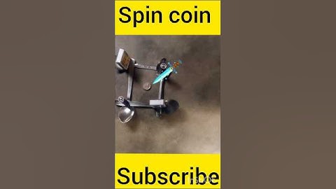 spin coin 😱 simple experiment #viralexpriment #shortvideo