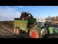 Miststreuen mit Fendt 939 und Bergmann - Hof Perlitz