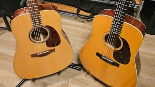 Simon & Patrick Showcase Mohagany  &  Martin D-18 Custom Shop