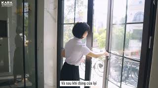 Cửa đi mở quay Hueck Lambda DS075