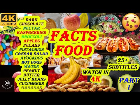 Food video in 4K with Facts