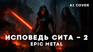 EPIC METAL - Исповедь Сита 2 Star Wars Darth Fury AI Cover