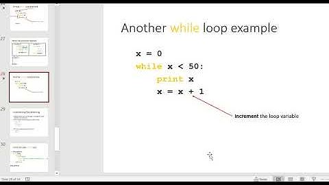 Python Programming for GIS: Loops