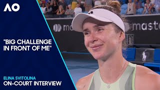 Elina Svitolina On-Court Interview | Australian Open 2024 Third Round