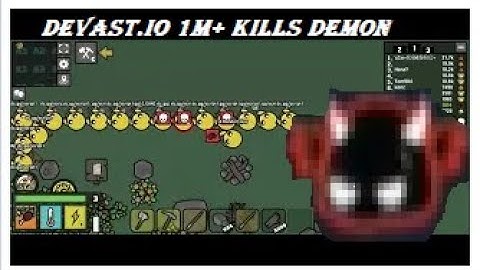 Devast.io (MAX LEVEL DEMON) Insane glitch hack