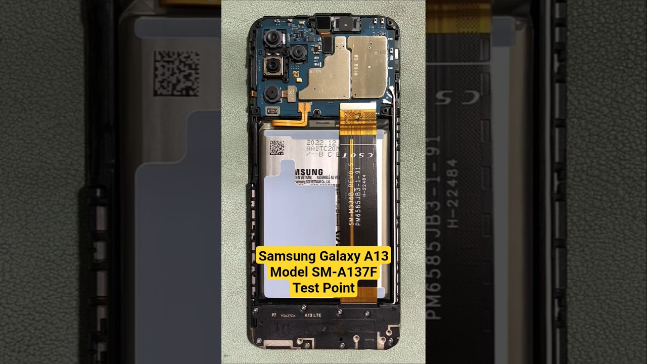 Samsung A13 Test Point Samsung SM-A137F Test Point Samsung Galaxy A13 Test Point 