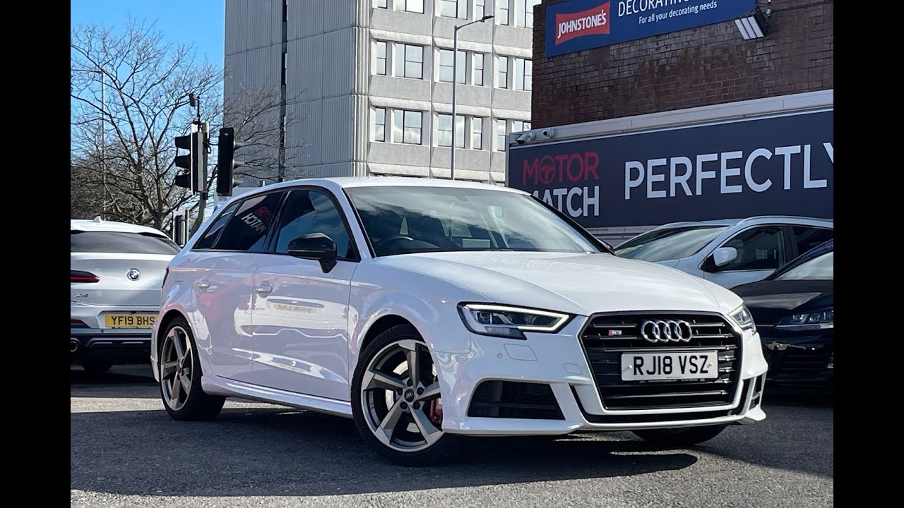 Approved Used Audi S3 2.0 TFSI Black Edition Sportback S Tronic Quattro