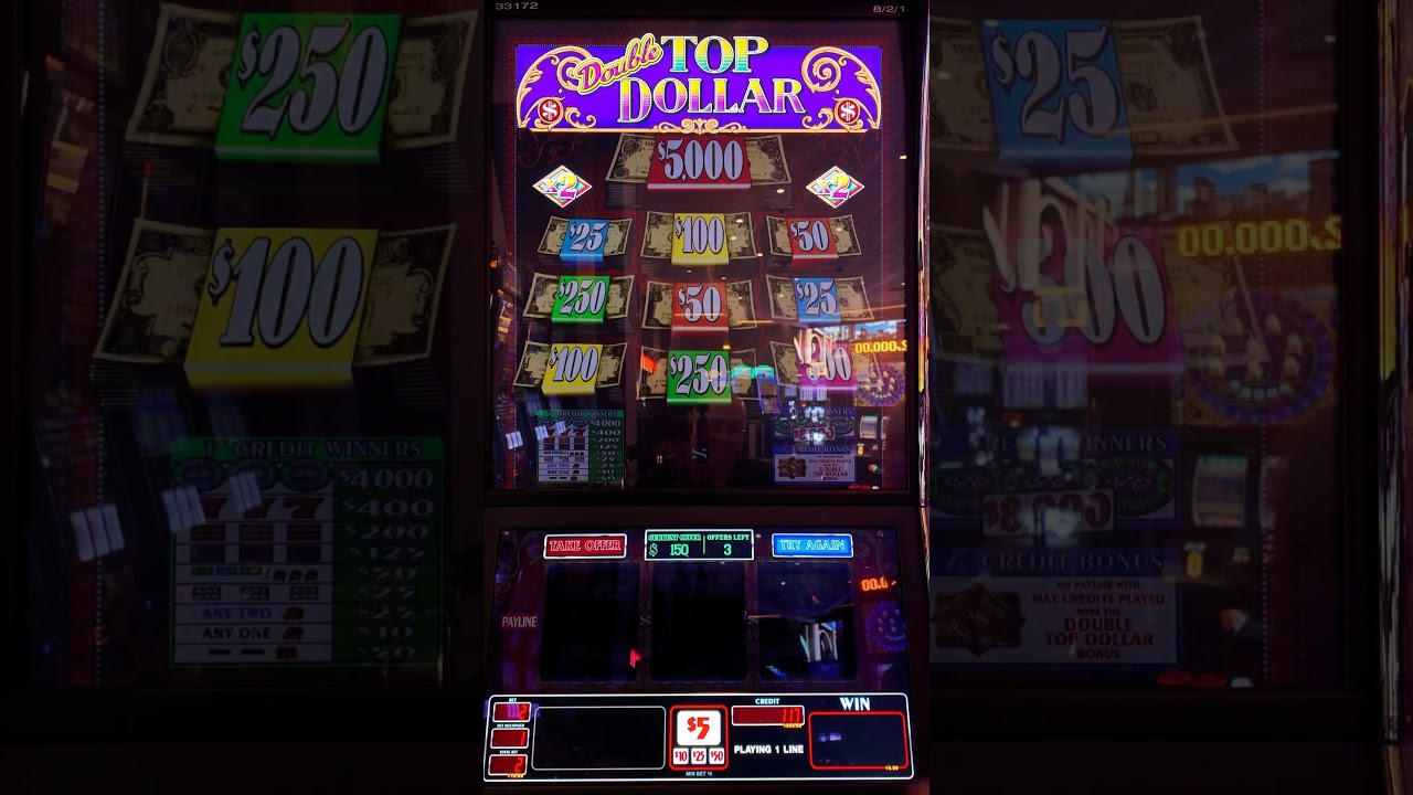 Объявлен выигрыш в игровом автомате Double Top Dollar 