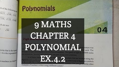 C.G class 9 maths//ch.4 polynomial//ex.4.2//complete solution