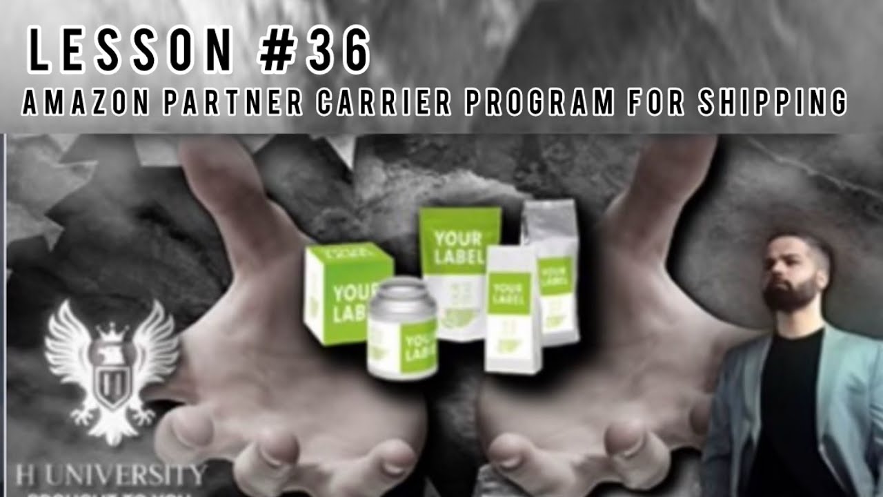 Amazon partner carrier program for shipping |lesson# 36 #saadhashmani # ...