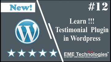 How to Add a Testimonial Plugin in Wordpress