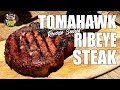 Ep 18: How to Cook the PERFECT Reverse Seared Tomahawk Steak w/Geoff the Chef - Kamado Joe Classic2!
