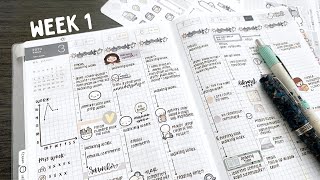 Stretching Out A Planner Sticker Kit (Week 1) | Hobonichi Cousin screenshot 5