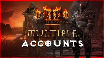 HOW TO RUN MULTIPLE ACCOUNTS - Diablo 2:Resurrected, multi-boxing easy using process explorer