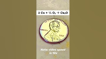 Copper to Gold...Alchemy or Chemistry? 🧪🆚🔮 #shorts #chemicalreaction #alchemy