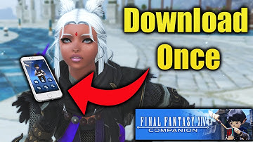 Download it at least once! FFXIV Companion App