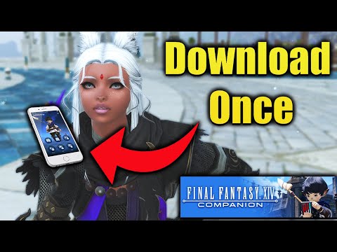 Download it at least once! FFXIV Companion App