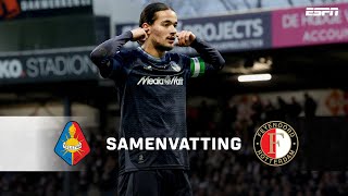 Download Lagu Anis HADJ MOUSSA rondt VLIJMSCHERPE COUNTER koeltjes AF 🥶 | Samenvatting Telstar - Feyenoord MP3