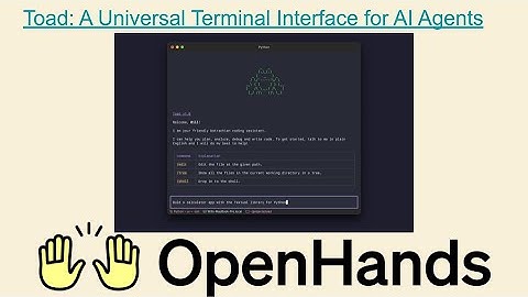 OpenHands x Toad Partnership: Agent Client Protocol (ACP)