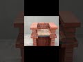 Building An Outdoor Barbecue From Red Bricks Shorts Creativecementdiy 