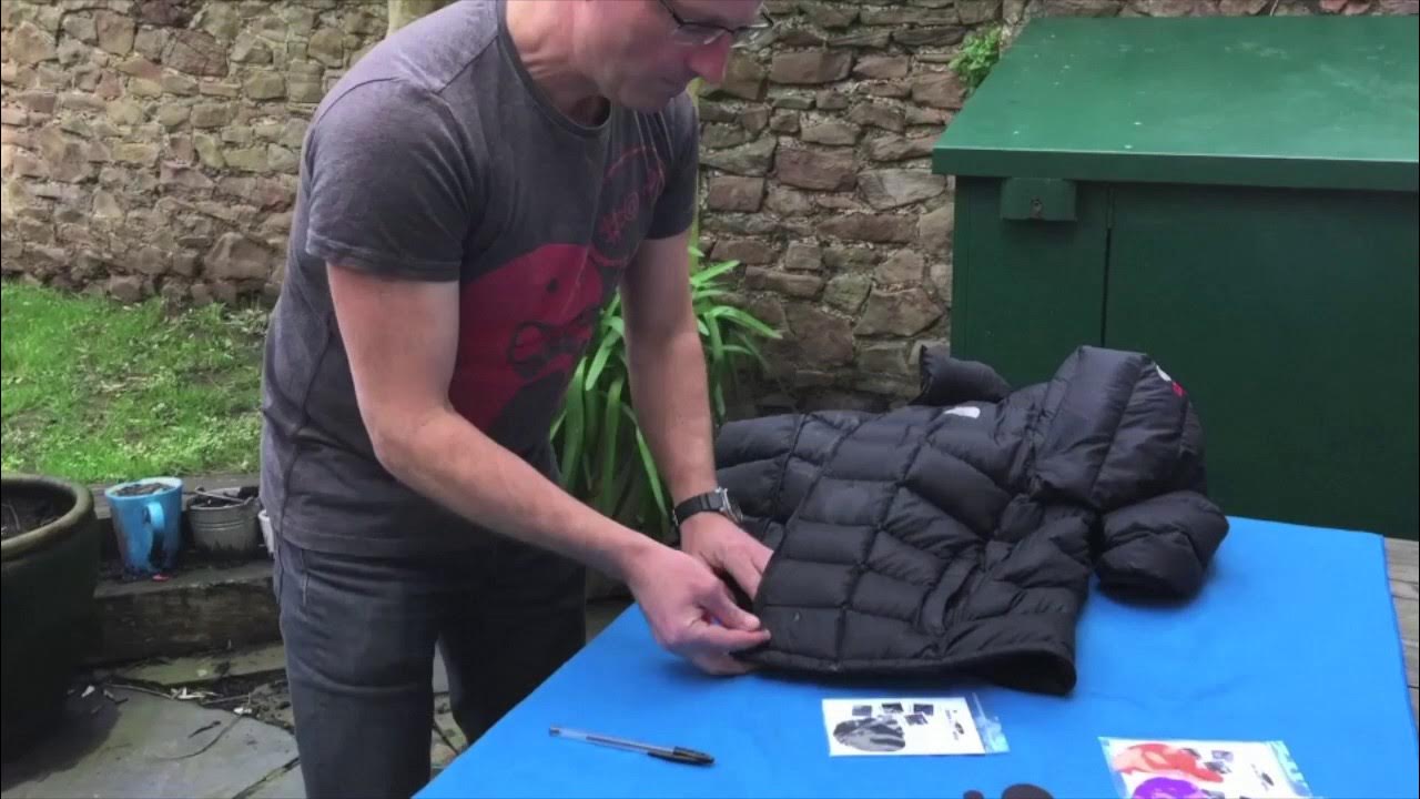 How to repair a hole in your down jacket from   (free P&P worldwide) 