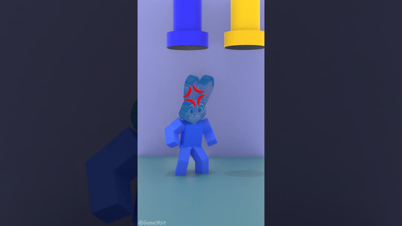 Помогите Джуди Хоппс вернуться к своим обычным цветам в игре, меняющей цвета!