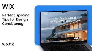 Hoe u consistente spaties in Wix creëert