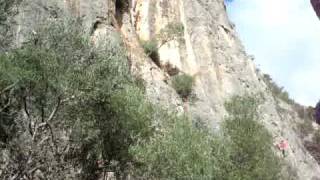 Rock Climbing in Mallorca with Guitar Music