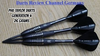 Darts Review Phil Taylor Darts (26g)-Generation 4