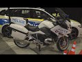 BMW Motorrad R 1200 RT Police Motorcycle Exterior and Interior