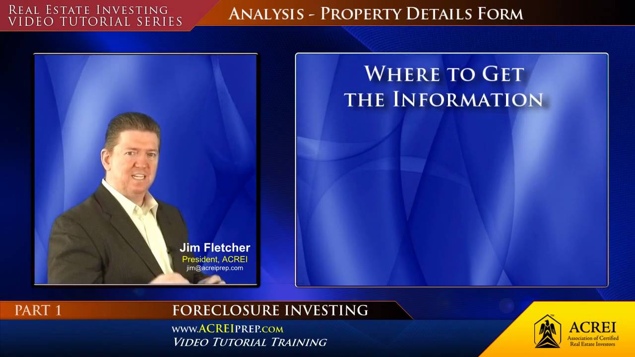 Property Information Form (Part 1)