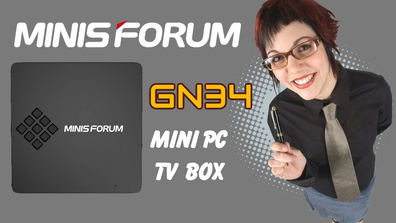 ミニPC MINISFORUM GN34 Minisforum GN34 Mini PC Review And Benchmarks - YouTube