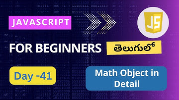 Math object in JavaScript |Java Script Math object | JavaScript | JavaScript tutorials for beginners