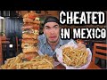 MEXICO'S BIGGEST BURGER CHALLENGE ($400) | CHEATED By The Restaurant | Ripped Off In Mexico?
