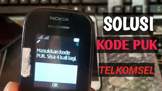 Cara Mendapatkan Kode PUK Telkomsel Melalui Internet